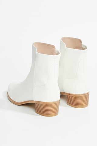 Bottines en cuir d’agneau Easyon - Beige