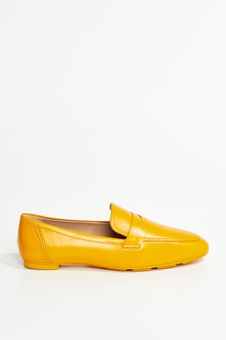 Mocassins en cuir de veau Jet - Jaune