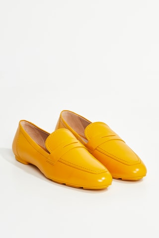 Mocassins en cuir de veau Jet - Jaune