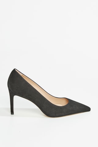 Escarpins en cuir de chèvre Stuart - Noir