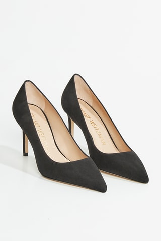 Escarpins en cuir de chèvre Stuart - Noir