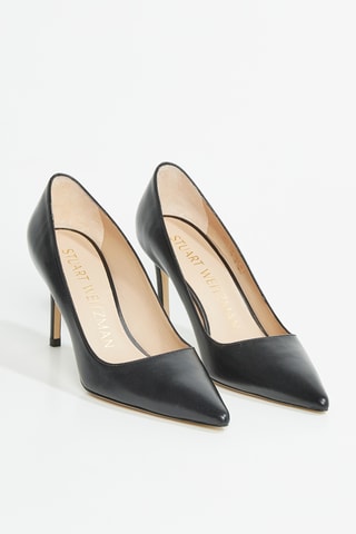 Escarpins en cuir de veau Stuart - Noir