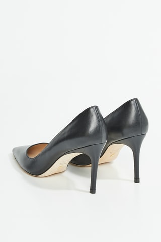 Escarpins en cuir de veau Stuart - Noir