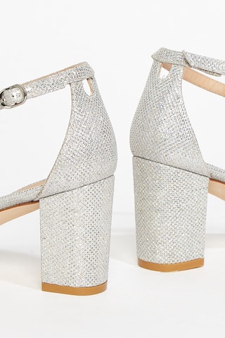 Sandales à talons Nudist - Gris clair