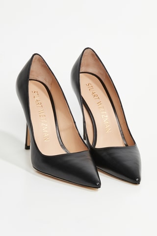 Escarpins en cuir de veau Stuart - Noir