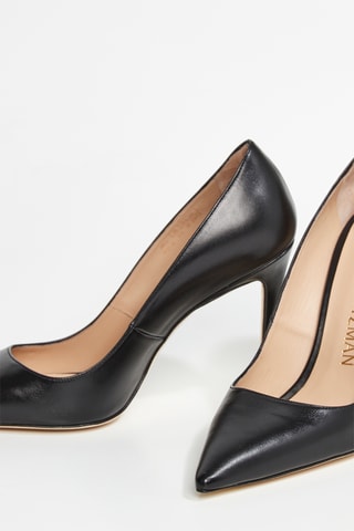 Escarpins en cuir de veau Stuart - Noir