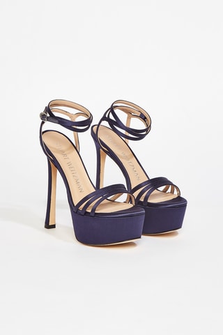 Sandales à talons Soiree145pltfrmsan - Bleu marine
