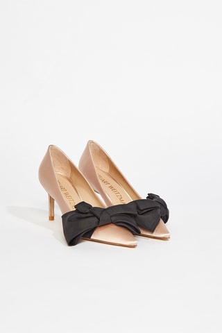 Escarpins Strt Loveknot - Doré rose et noir