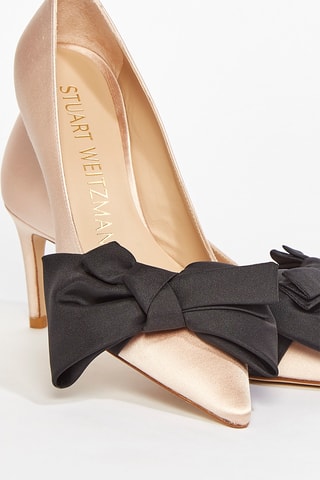 Escarpins Strt Loveknot - Doré rose et noir