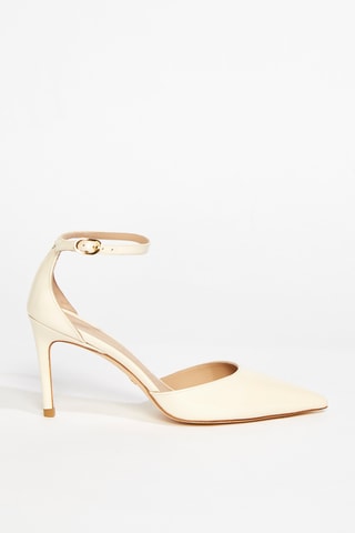 Escarpins en cuir de veau Stuart - Ecru