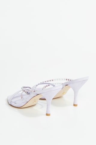 Mules à talons Strpeze - Blanc