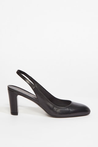 Escarpins en cuir de veau Vida - Noir