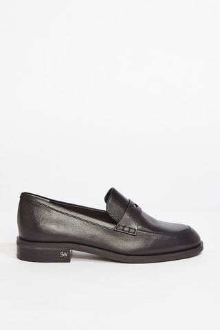 Mocassins en cuir Emi Loafer - Noir