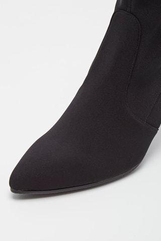 Bottines en cuir Cling Bootie Noir - Stuart Weitzman