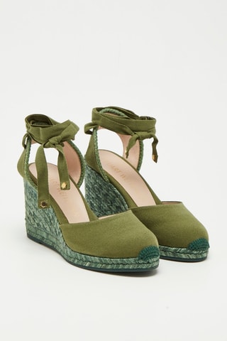 Sandales compensées Marguerita 
Vert pomme - Stuart Weitzman