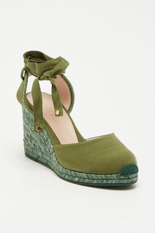 Sandales compensées Marguerita 
Vert pomme - Stuart Weitzman