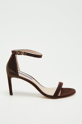 Sandales à talons Nunakedstraight - Bordeaux - Stuart Weitzman