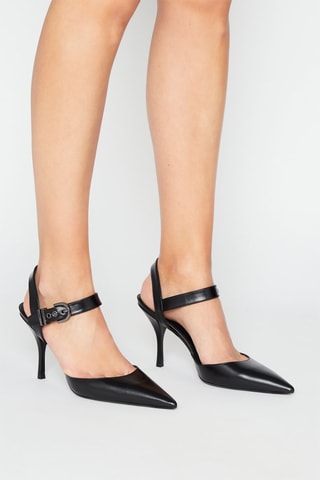 Escarpins en cuir d'agneau Strt Maverick - Noir