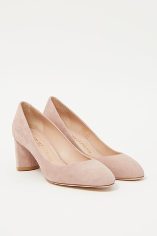 Escarpins en cuir de chèvre Amata 60 - Beige - Stuart Weitzman