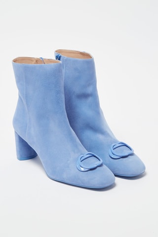 Bottines en nubuck Adara 
Ciel - Stuart Weitzman