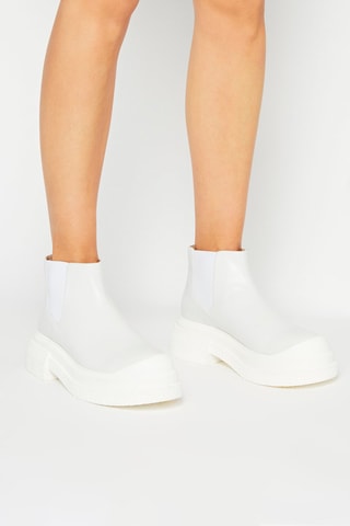 Bottines Chelsea en cuir de veau Charli - Blanc - Stuart Weitzman