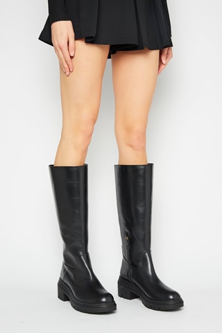 Bottes en cuir de veau Norah - Noir - Stuart Weitzman
