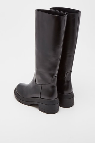 Bottes en cuir de veau Norah - Noir - Stuart Weitzman