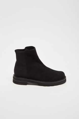 Bottines en nubuck 5050 Lift Noir - Stuart Weitzman