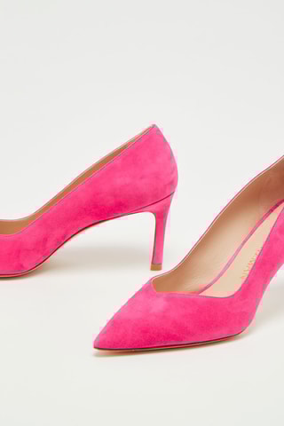 Escarpins en nubuck Anny Fuchsia - Stuart Weitzman