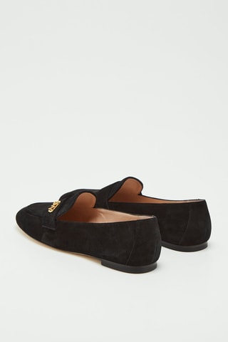 Mocassins en nubuck Payson Noir - Stuart Weitzman
