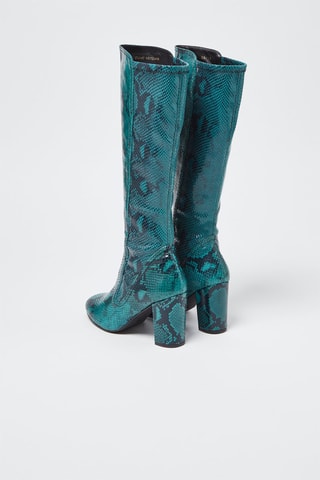Bottes en cuir Livia 80 Vert émeraude - Stuart Weitzman