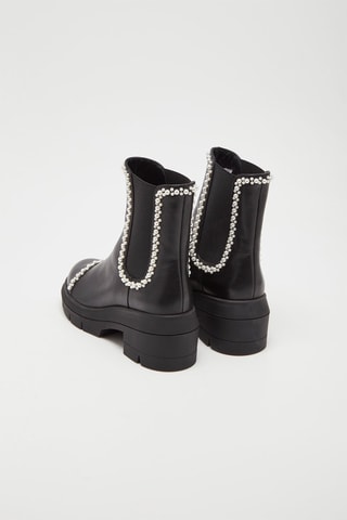 Bottines Chelsea en cuir Norah Noir - Stuart Weitzman