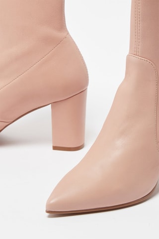Bottines en cuir Landry Rose - Stuart Weitzman