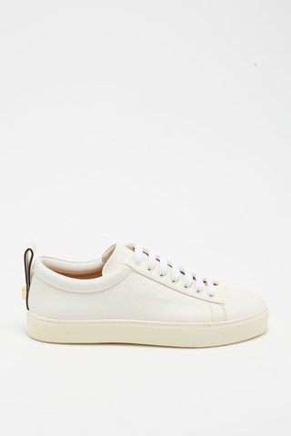 Sneakers en cuir d'agneau Adley - Crème