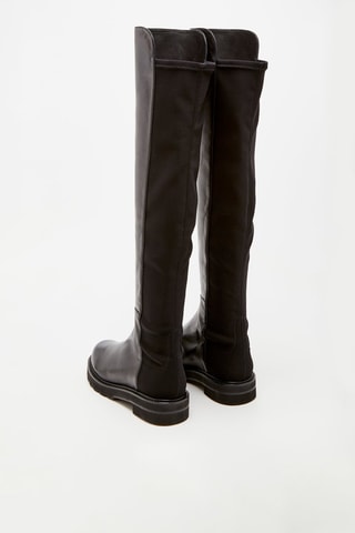 Cuissardes en cuir d'agneau 5050 Lift - Noir