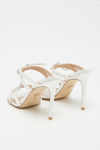 Mules à talons SW Bow - Blanc
