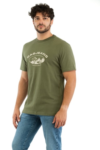 T-shirt regular - Kaki