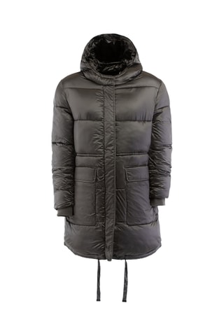 Manteau à capuche - Gris