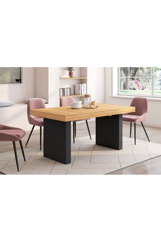 Mesa extensível Marius - Comprimento 160 até 200 cm