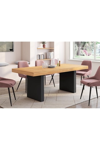 Mesa extensível Marius - Comprimento 160 até 200 cm