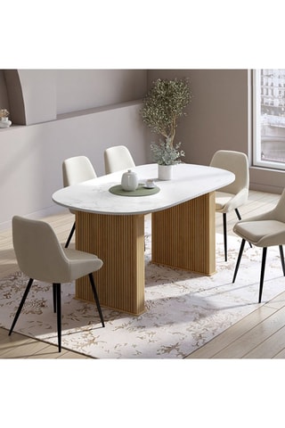 Mesa extensível Marceau - 160/200 x 75 x 90 cm