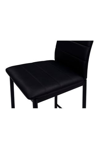 Tabourets de bar Regilux noires - lot de 4