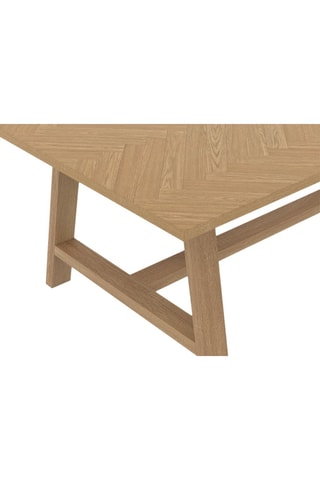 Table basse Gustave effet chevron L110cm