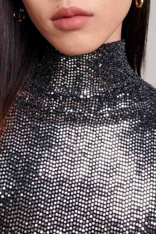 Robe longue - Argenté