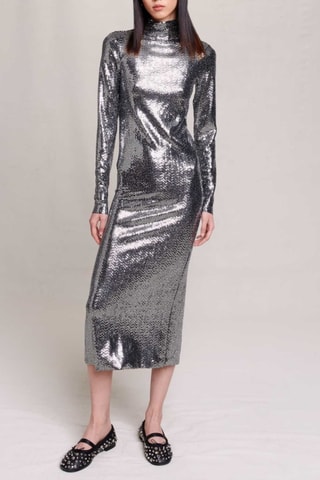 Robe longue - Argenté