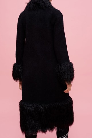 Manteau en laine - Noir