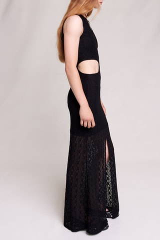 Robe longue - Noir
