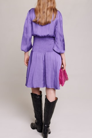 Robe volantée - Violet