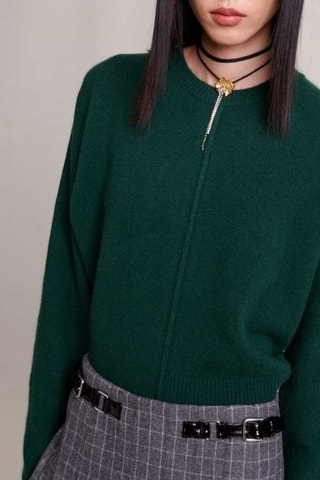 Minijupe plissée - Gris