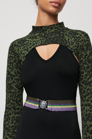 Mini crop top - Kaki